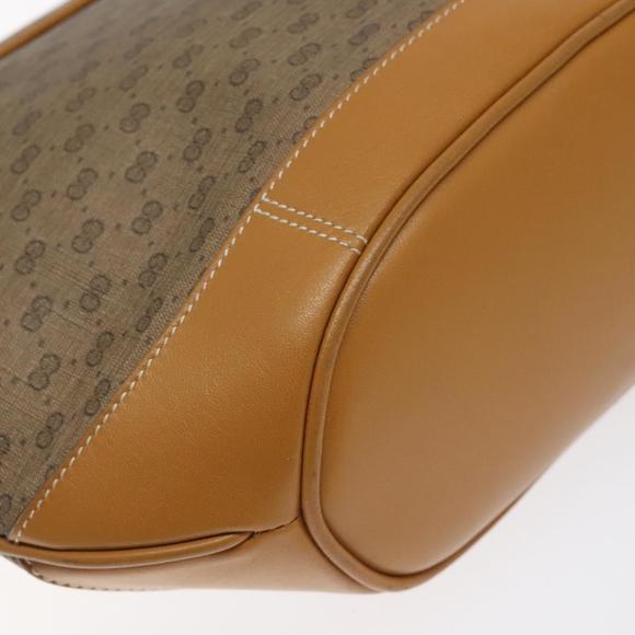GUCCI Micro GG Supreme Shoulder Bag PVC Beige Gold Auth BA2767 - Picture 13 of 16